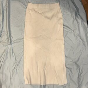 H&M long skirt White size S